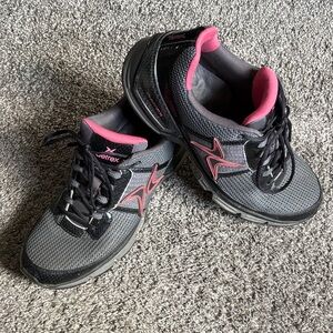 Women's Black and Pink Aetrex Athletic Shoes size 11